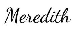 meredith-name-design